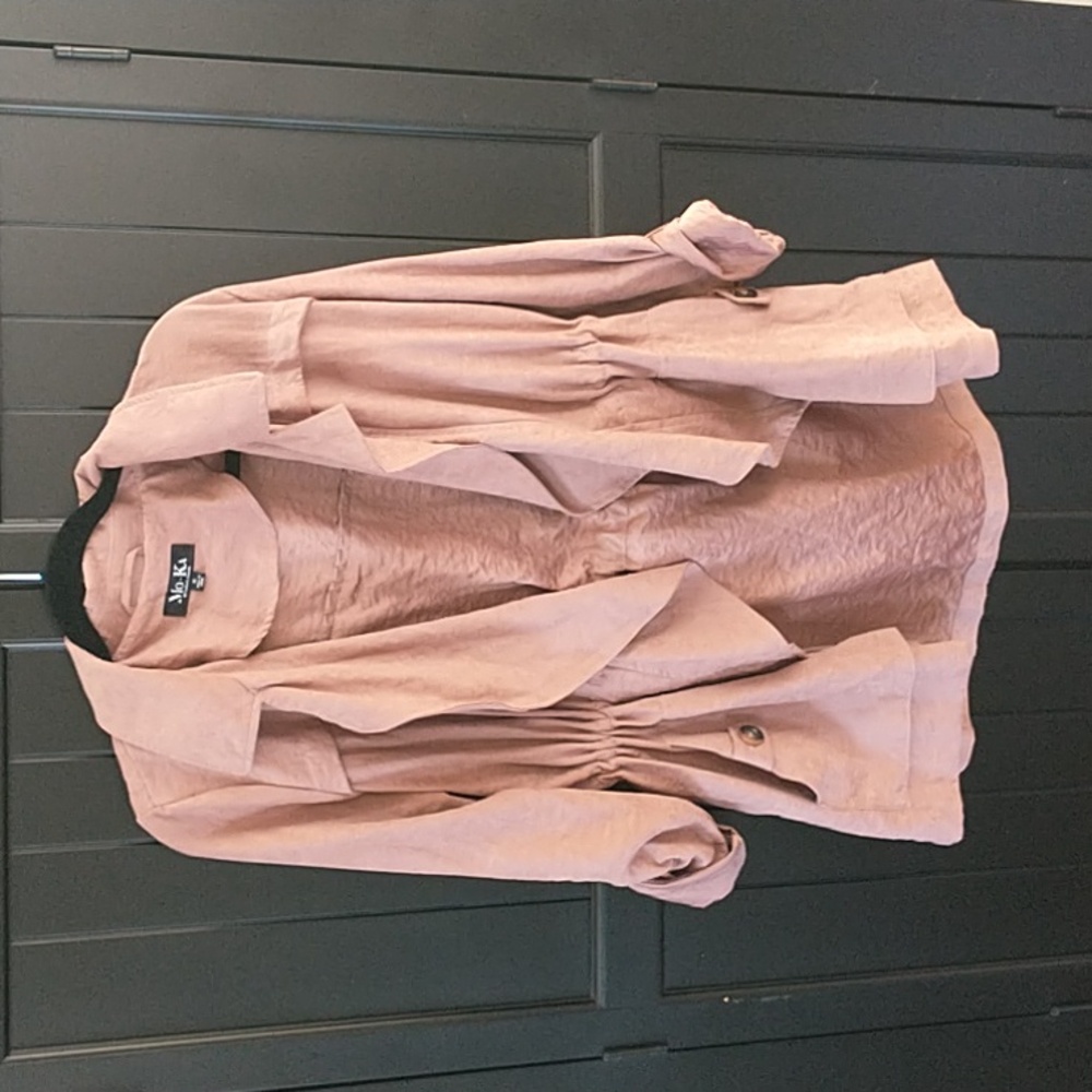 Light rose pink jacket